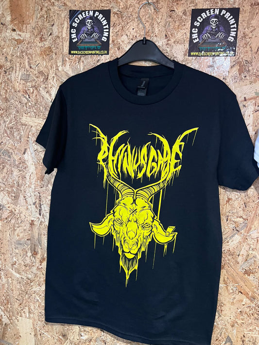 PG GOAT tee - Black and Yellow