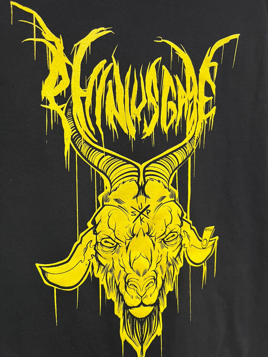 PG GOAT tee - Black and Yellow