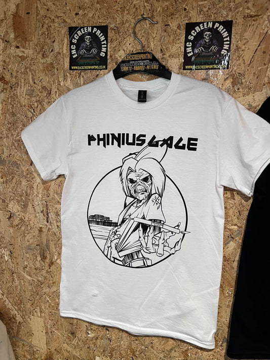 MAIDEN Tee - white - LARGE ONLY