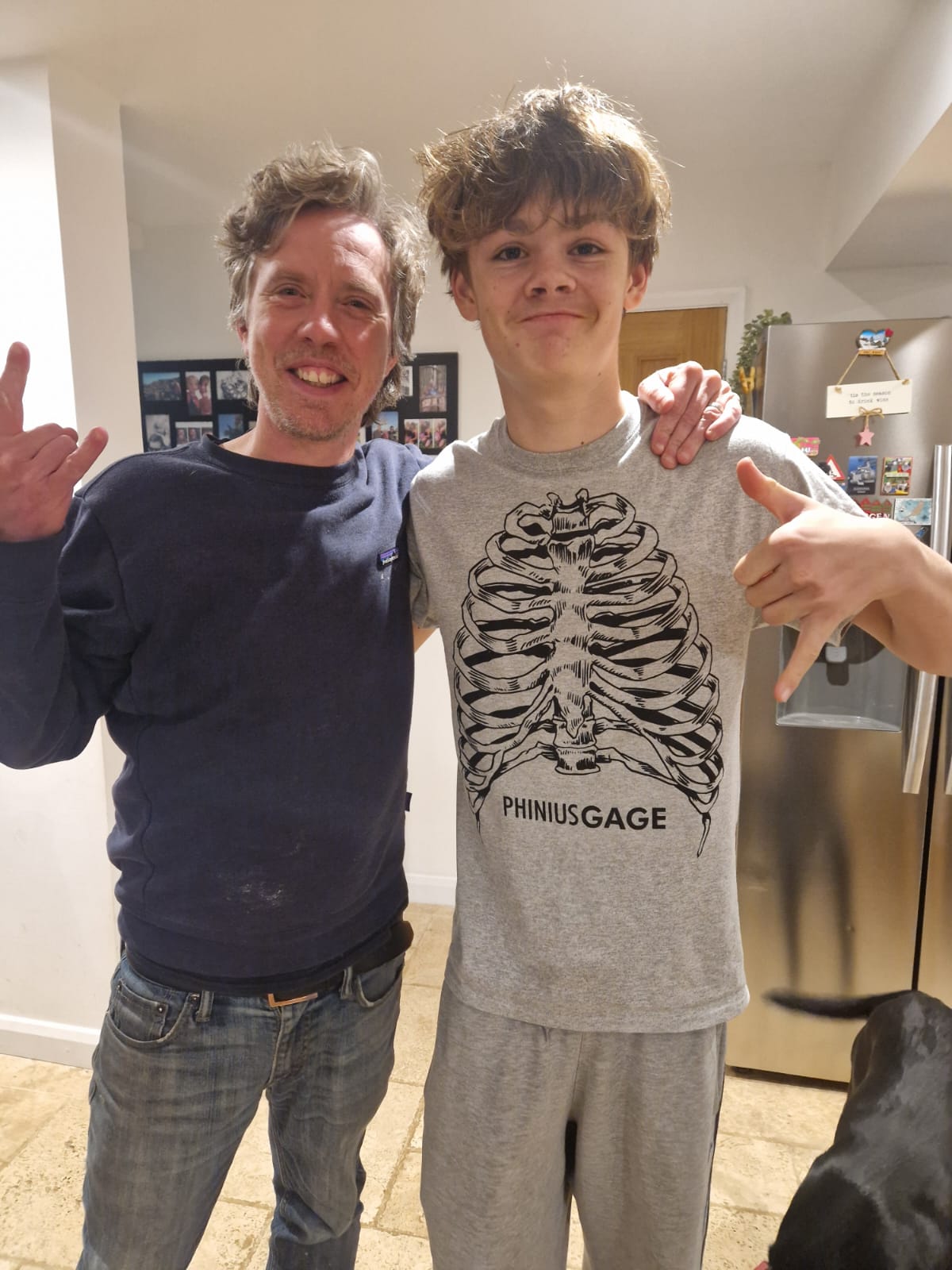 Rib Cage Grey T Shirt