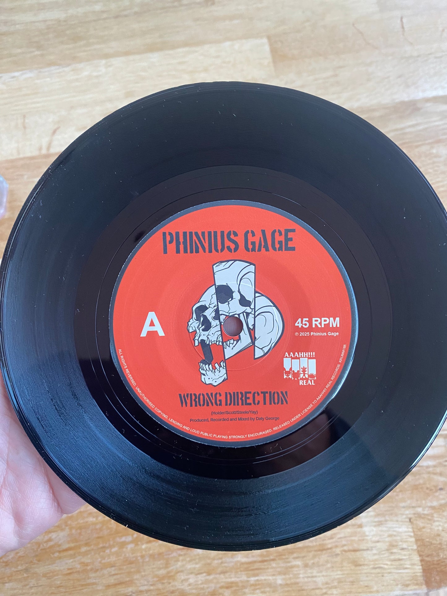 FINAL STOCK -Wrong Direction / Masquerade 7" vinyl - FREE POSTAGE IN UK