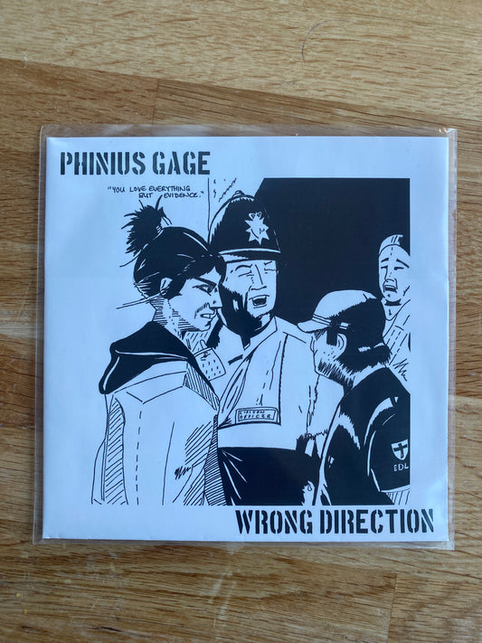 Wrong Direction / Masquerade 7" vinyl